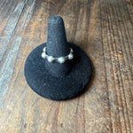 Sterling Silver Skinny Ball Ring