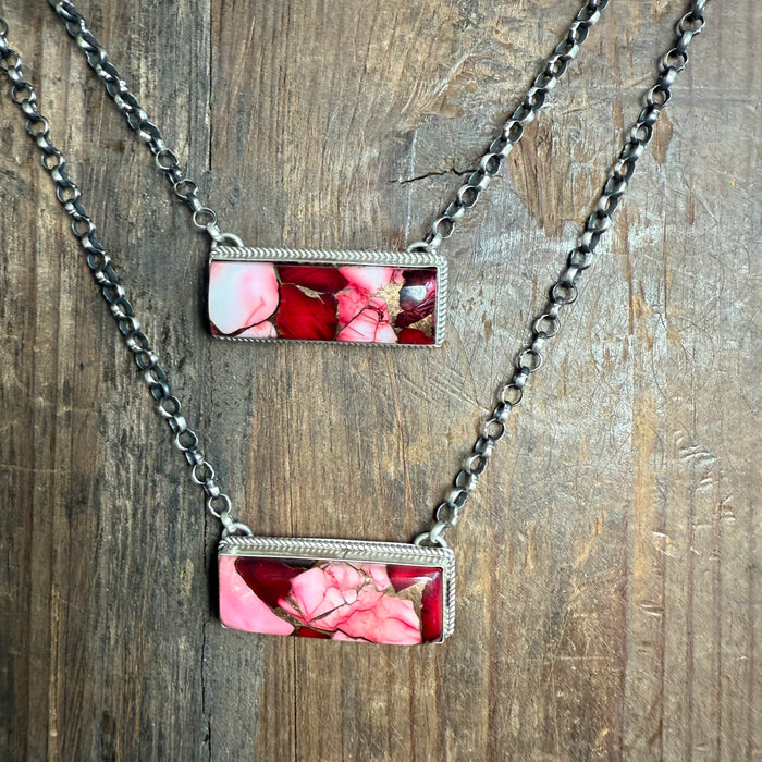 rosedahilianativemadenecklace
