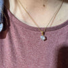 Crystal Drop Gold Fashion Necklace