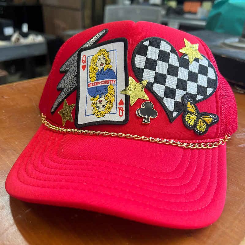 Queen of Race Day Trucker Cap