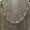 20 inch 3-8mm Rondelle Sterling Silver Necklace