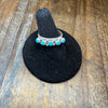 Cute 5 Stone Turquoise Sterling Silver Ring