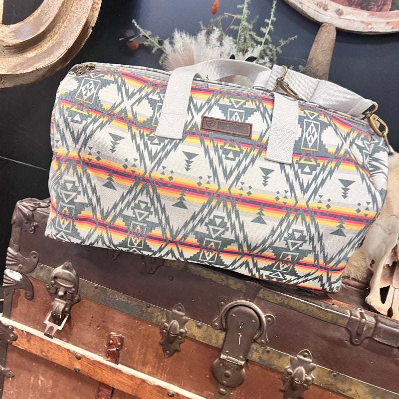 Aztec Print Duffle Bag