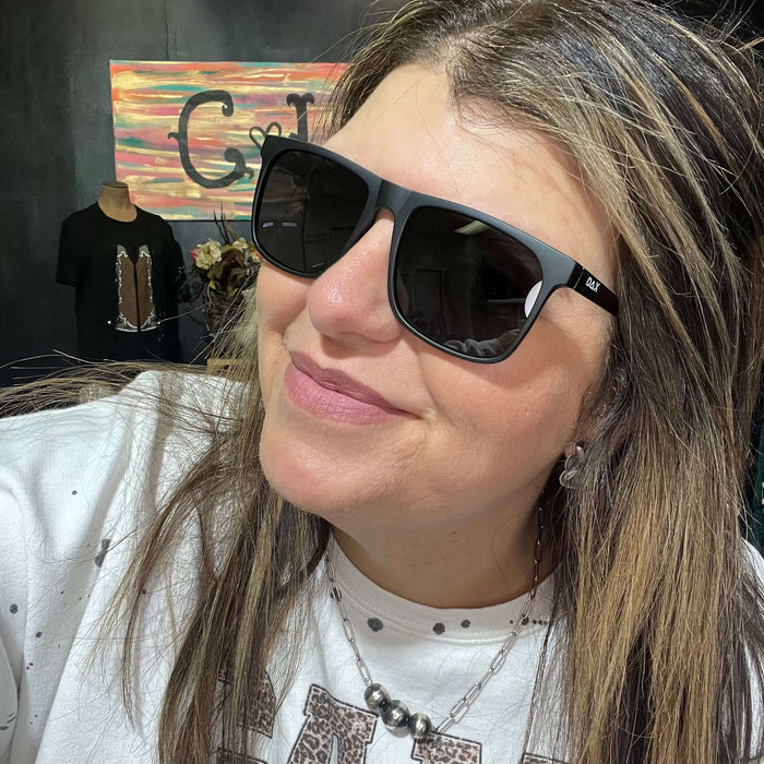 Dash in Black Sunglasses