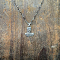 Mini Cowboy Boot Charm 16 inch with 3 inch extender Sterling Silver Necklace