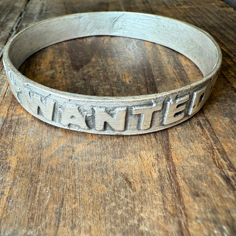 Wanted Bangle Bracelet
