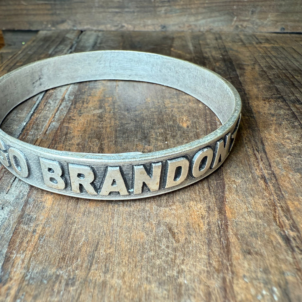 Let's Go Brandon Bangle Bracelet