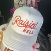 Raisin Hell Tan Trucker Hat