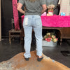 Light Wash High Rise Wide Leg 90's Risen Jeans