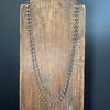 62 inch 5mm Contemporary Navajo Pearl Sterling Silver Necklace