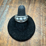 Graduated Braided Ball Sterling Silver Ring