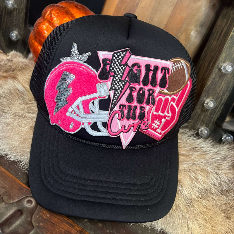 Pink Out Cancer Custom Trucker Hat