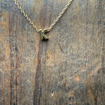 Little Gold Initial Fashion Necklace