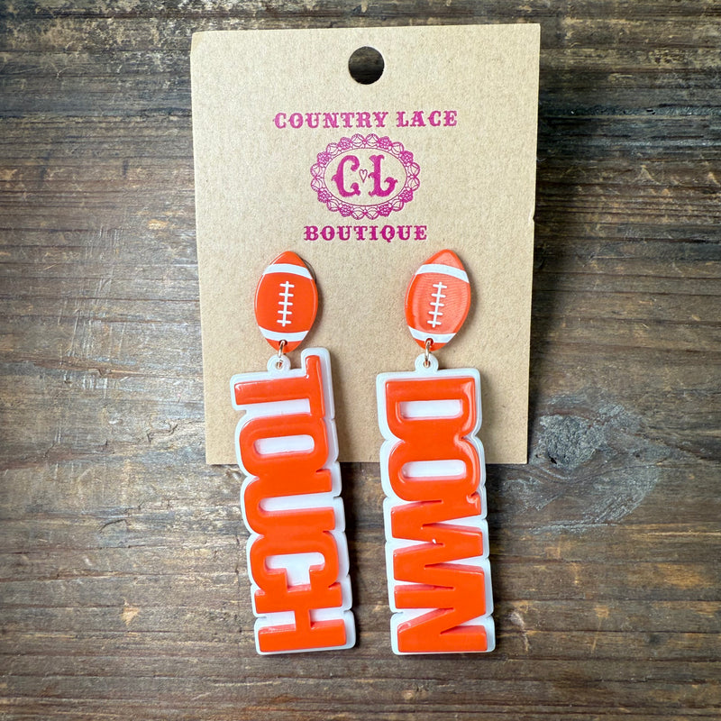 Touch Down Fashion Earring