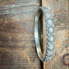 Starburst Full Sterling Silver Bangle