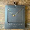 Little Gold Initial Fashion Necklace