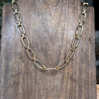 Gold chain necklace 