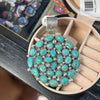 Gorgeous Round Turquoise Genuine Pendant for Necklace1
