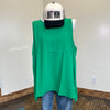 Green sleeveless top 