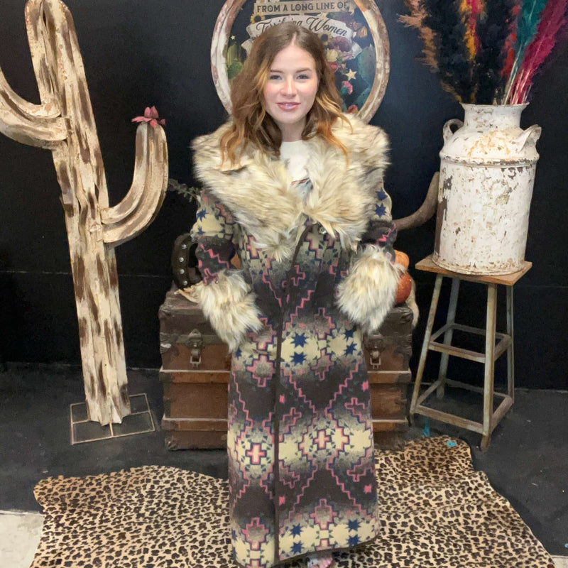 Greta Coat Tasha Poizzi Fur Duster/Jacket