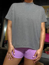 Grey Hi Lo T Shirt