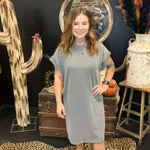 Heather Grey Ribbed Dress1