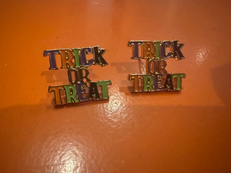 Trick or Treat Post Fashion Earring