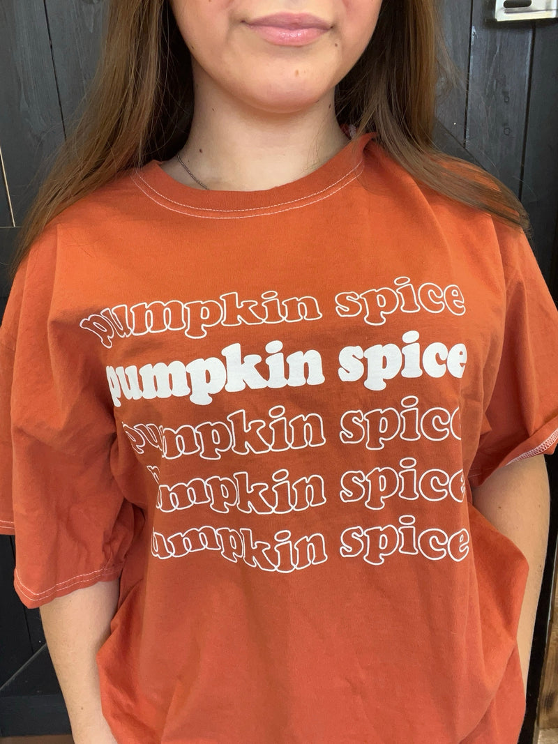 Pumpkin Spice Orange T Shirt
