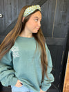 Faded Green Anti-Social Club Take It Easy Sweatshirt