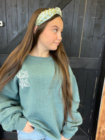 Faded Green Anti-Social Club Take It Easy Sweatshirt