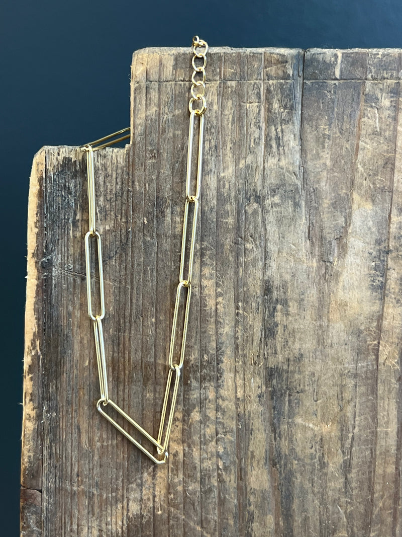 Gold Link Chain Fashion Anklet