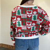 Joyful Christmas Long Sleeve Sweater
