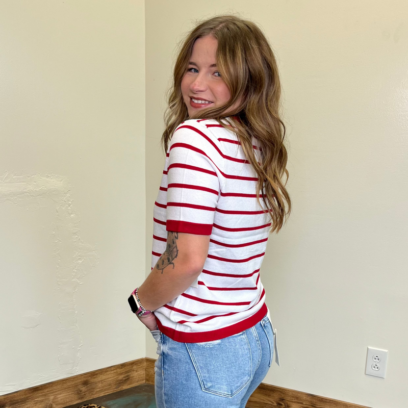 redandwhitestripetop