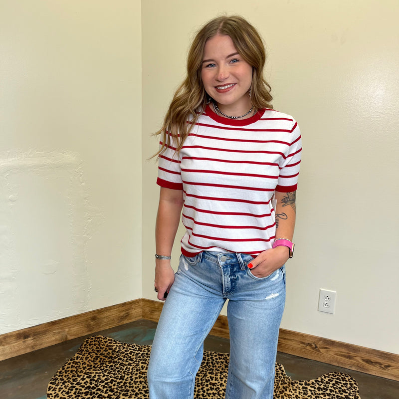redandwhitestripetop