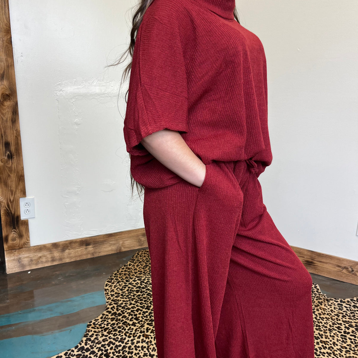 burgundycownecktop