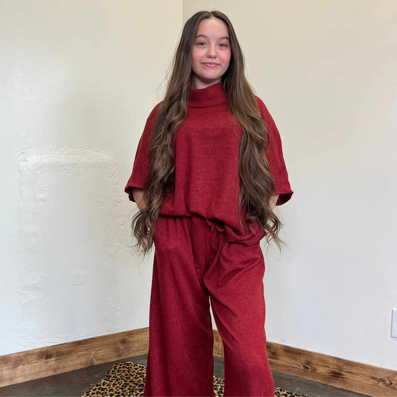 burgundycownecktop