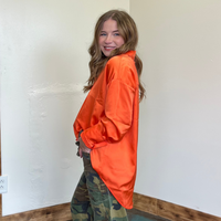orangesilkylongsleevetop