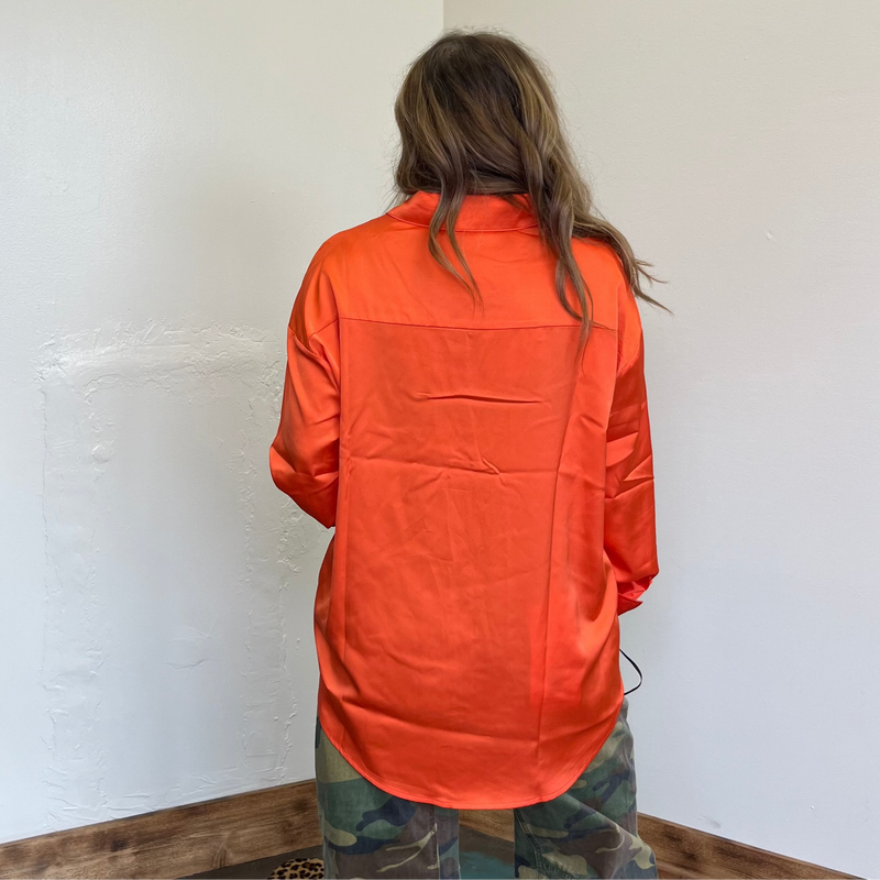 orangesilkylongsleevetop