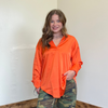 orangesilkylongsleevetop