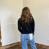 Black Longsleeve Turtle Neck Top