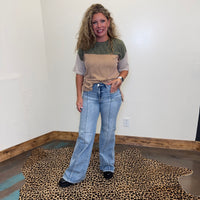 Light blue jeans TROUSERS