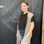 tansweatervestcardigan