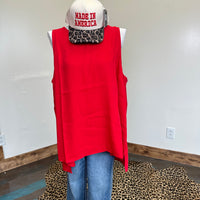 redplussizeflowytanktop