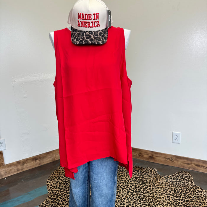 redplussizeflowytanktop
