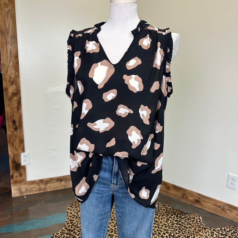 blackleopardsleevelessplussizetanktop