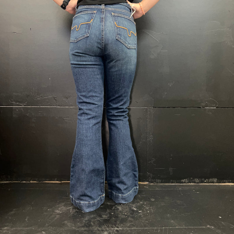 Jennifer Dark Denim Kimes Ranch Jeans88