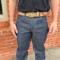 Justin Floral Light Belt