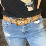 Justin Floral Light Belt 1