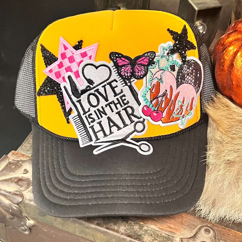 Love is in the Hair Trucker Hat