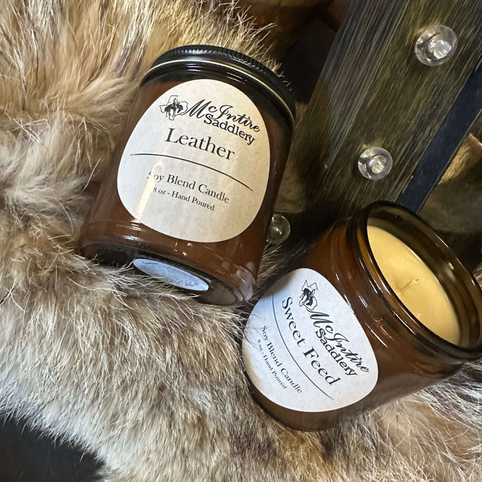 McIntire Saddlery Candle